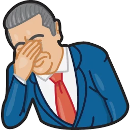 Facepalm Stickers by Gudim