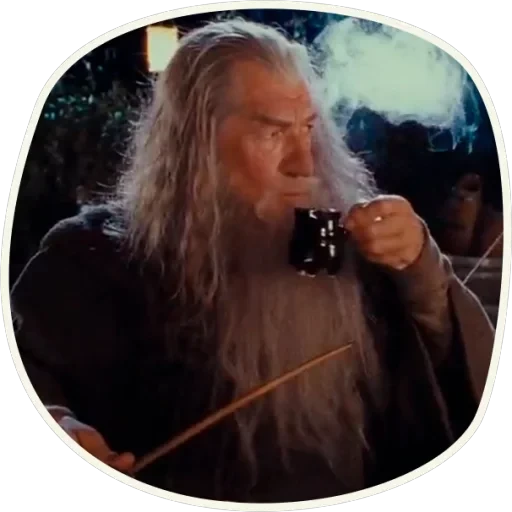 ⭕️ Gandalf (first movie) — 16