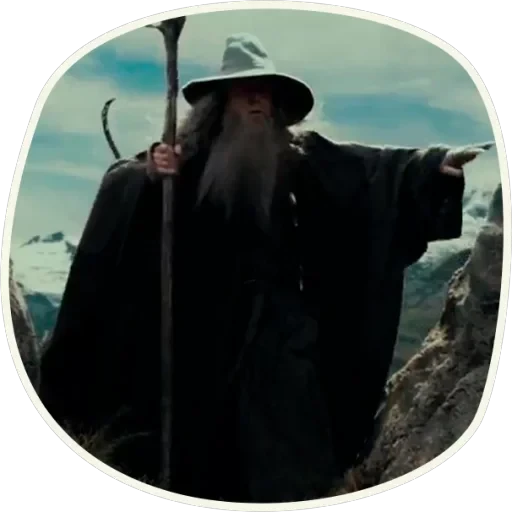 ⭕️ Gandalf (first movie) — 46