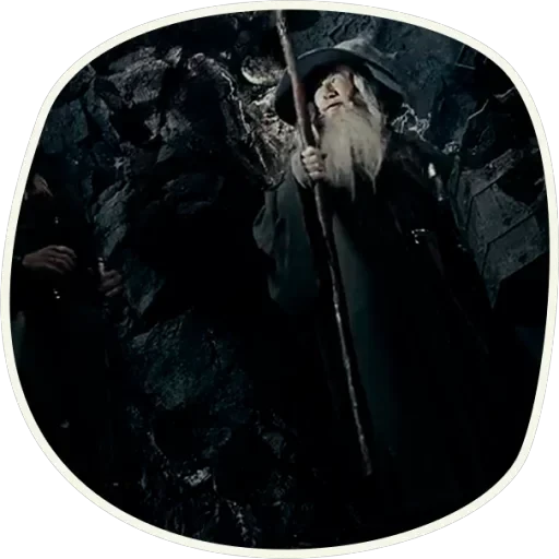 ⭕️ Gandalf (first movie) — 59