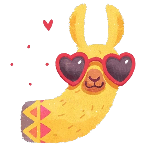 hipster llama — 11