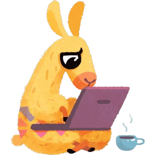 hipster llama — 8