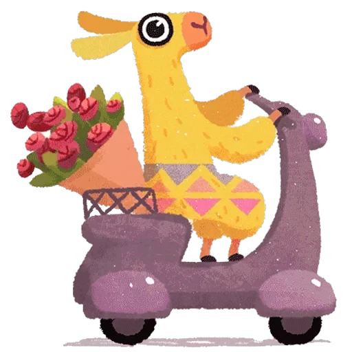 hipster llama — 9