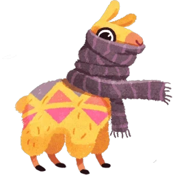 hipster llama
