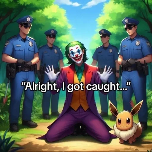 Joker caught a Pokémon 2 — 31
