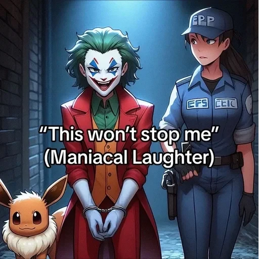 Joker caught a Pokémon 2 — 32