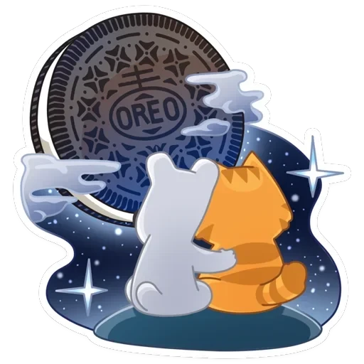 Персик и Спотти любят OREO — 24