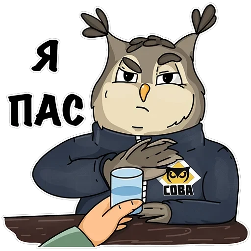 Сова - душа компании — 11