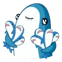 Акула 👉 @ok_sticker_bot — 32
