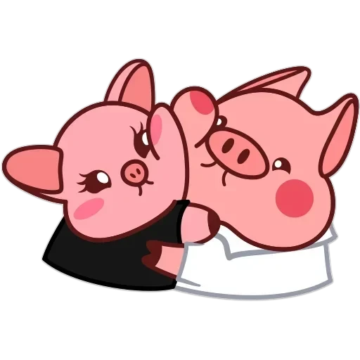 Все стикеры в "Pig Valera" — 12