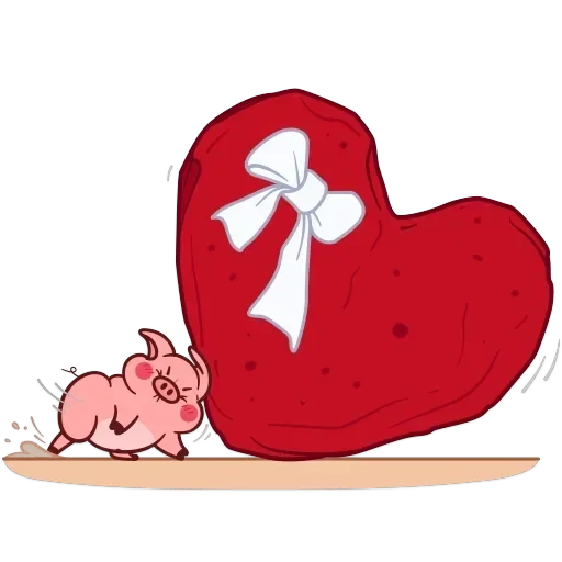 Все стикеры в "Pig Valera" — 17