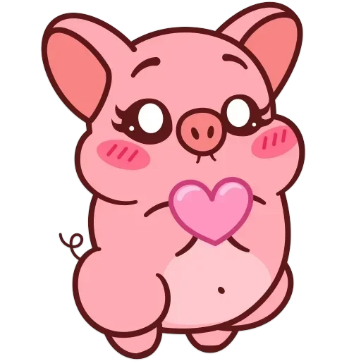 Все стикеры в "Pig Valera" — 23