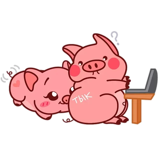 Все стикеры в "Pig Valera" — 29