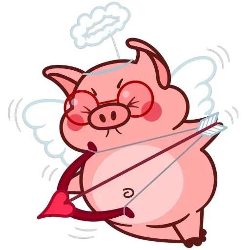 Все стикеры в "Pig Valera" — 42