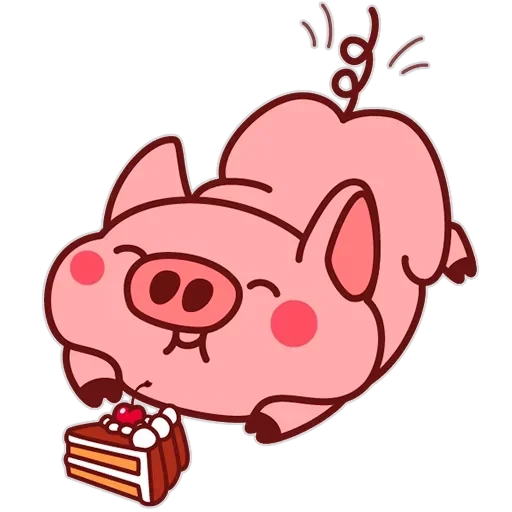 Все стикеры в "Pig Valera" — 57