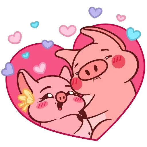 Все стикеры в "Pig Valera" — 7
