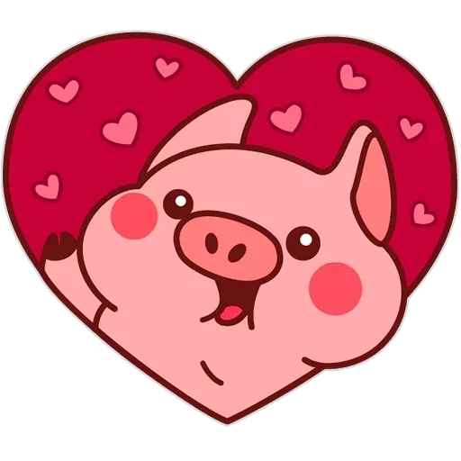 Все стикеры в "Pig Valera" — 8
