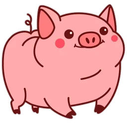 Все стикеры в "Pig Valera"