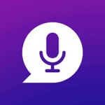 Логотип бота BigVoicy | игра: текст в голос, озвучка текста
