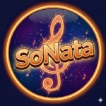 Логотип бота 🎸 SoNata - Создать песню (Suno 5.5 нейросеть)