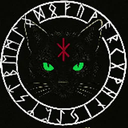 ᛉ Рунический Кот ᛉ